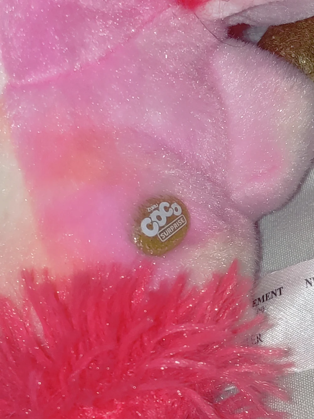 COCO SURPRISE NEON UNICORN BIRD NAMED 